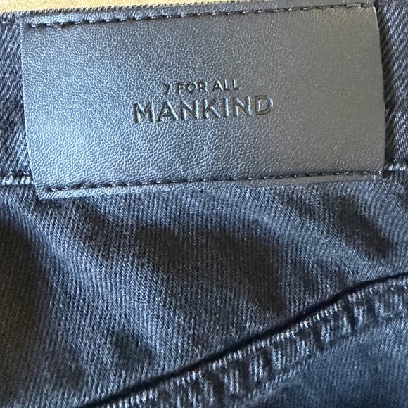 7 For All Mankind Logan Stovepipe Jeans in Thunder (28) - Picture 7 of 14